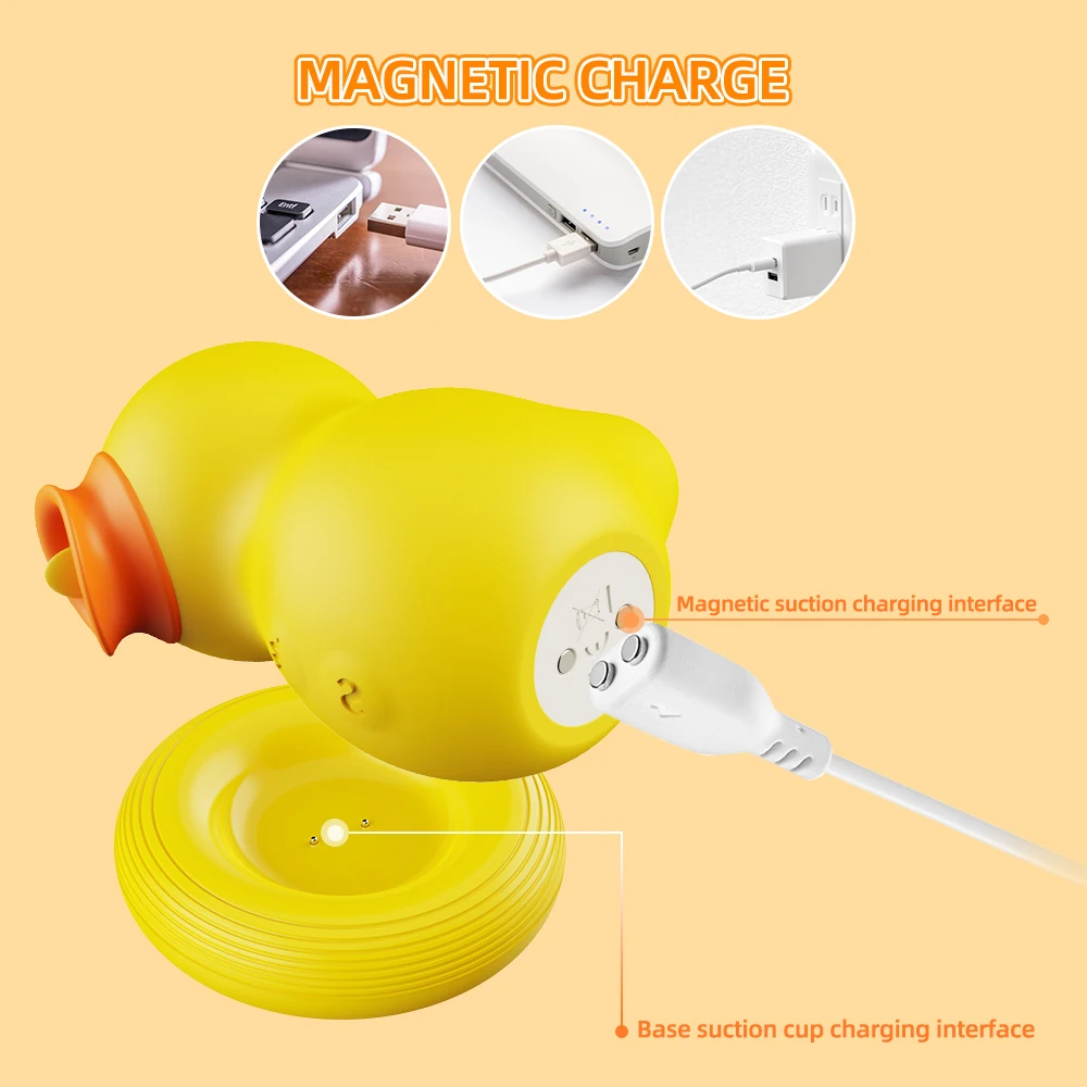 
breast sucking toys tongue Licking duck sex Products Cute Sucker Silicone vaginal Sucking Sex Toys for Female clitoral licking 