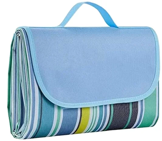 Large size 2m x 2m picnic blanket sand repellent beach blanket outdoor breathable sand free  Picnic Blanket