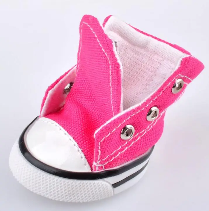 Wholesale Sport Anti-slip Sneaker Casual Pet Shoes Denim Canvas Dog Shoes