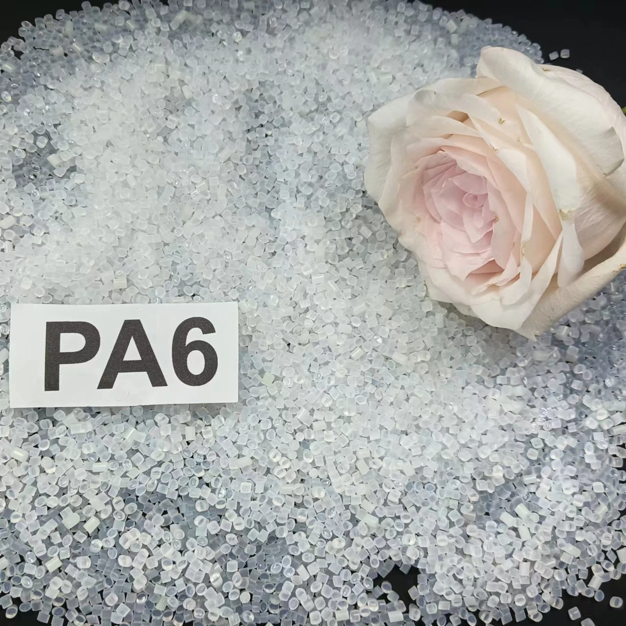 Wholesale PA6 resin 1010C2 plastic pellets transparent medium viscosity high flow high toughness wear-resistant nylon particles