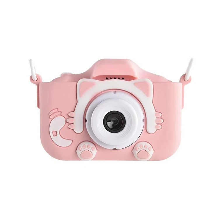 
Rubber Painting Kid Gift Camera Mini Cartoon Camera For Children 