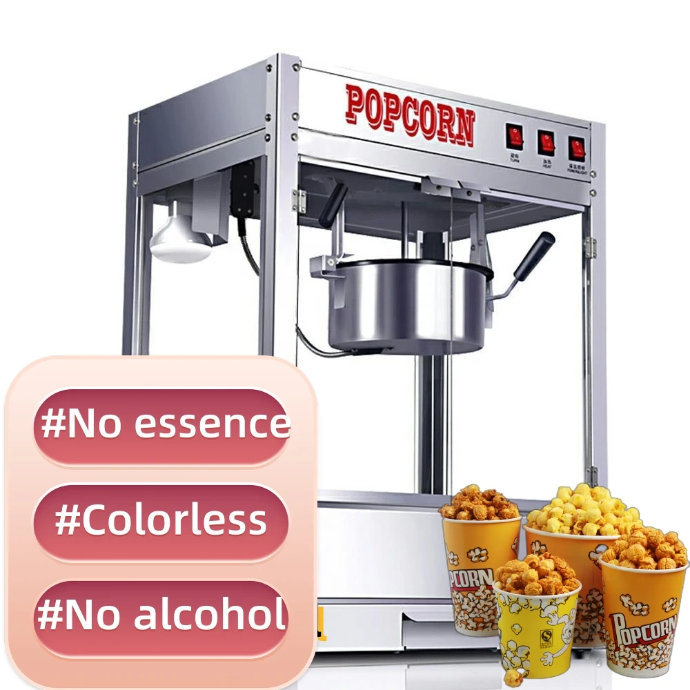 Popcorn Machine Automatic Popcorn Maker Durable Electric Corn Puffing for Cinema Park Snack Sell Veding Machine
