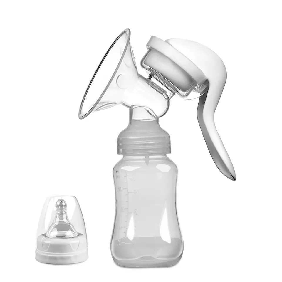 Baby Manufacturer Bpa Free Enlargement Reusable Portable Comfort Manual Breast Milk Pump For Sale