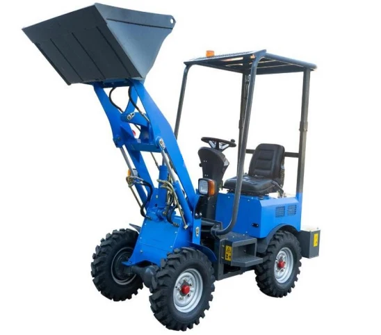 400kg Home Garden Use Mini Electric Battery Powered Compact Small Wheel Loader 04
