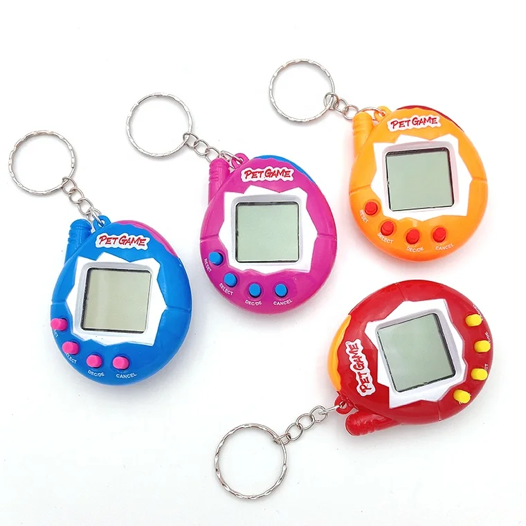 Hot selling classic handheld 90s nostalgic 49 in 1 virtual cyber pet machine Tamagotchi electronic pet game toy for kids