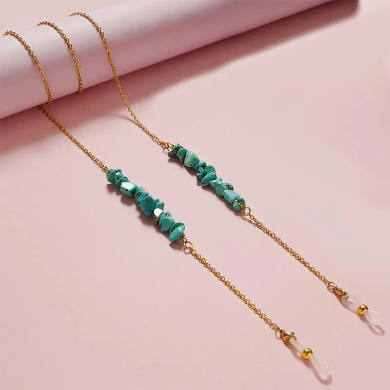 Custom Stainless Steel Eyewear Chain High Quality Steel Gold Eyeglasses Accessories Reading Glasses Sunglasses Spectacles Chain