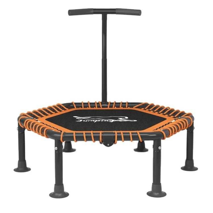 45-дюймовый складной шестигранный батут для занятий фитнесом