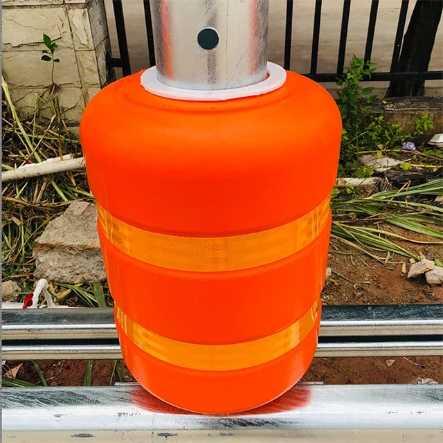 Заводская оптовая продажа отражающий дорожный ролик ограждение для защиты от столкновений