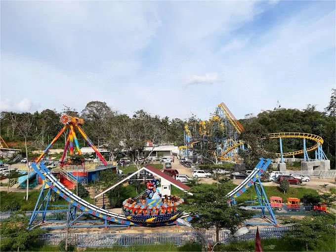 Trackless Train Roller Coaster Fun Fair Rides Commercial Amusement Park Items For Sale