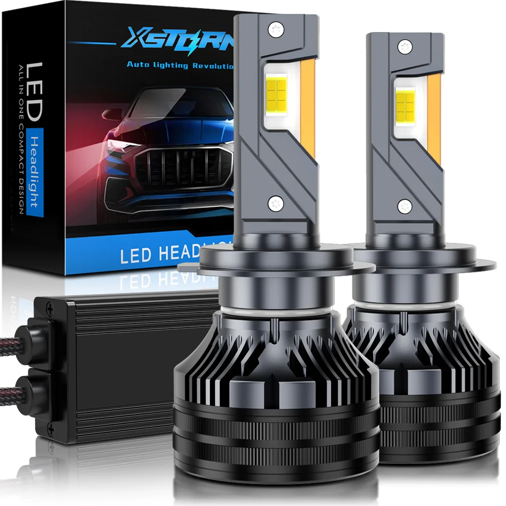 XSTORM 160W 30000LM H7 Led Headlight H4 Light Bulbs H1 H7 H8 H11 Auto Lamps 9005 HB3 9006 HB4 9012 Hir2 Automotive Headlamps