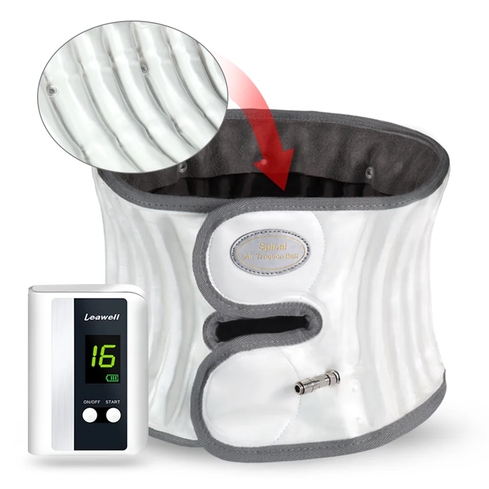 New Decompression Back Brace Spinal Air Traction Belt Lumbar Support Back Support Belt Back Pain Relief With Auto Electric Pumps