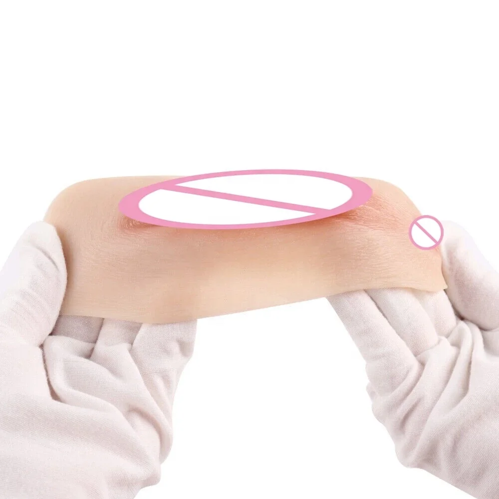 Fake men to woman Artificial camel toe crossdresser vagina pads silicone boy to girl male cosplay gaff penis hiding pads