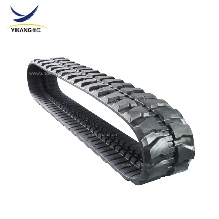 Construction undercarriage spare parts compact rubber track 450x81.5x76 Made in China sell in best