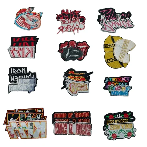 On Patches for Backpack Applique Iron Customized Perfect Quality Attractive Cool Embroidered Fabric Custom Sustainable