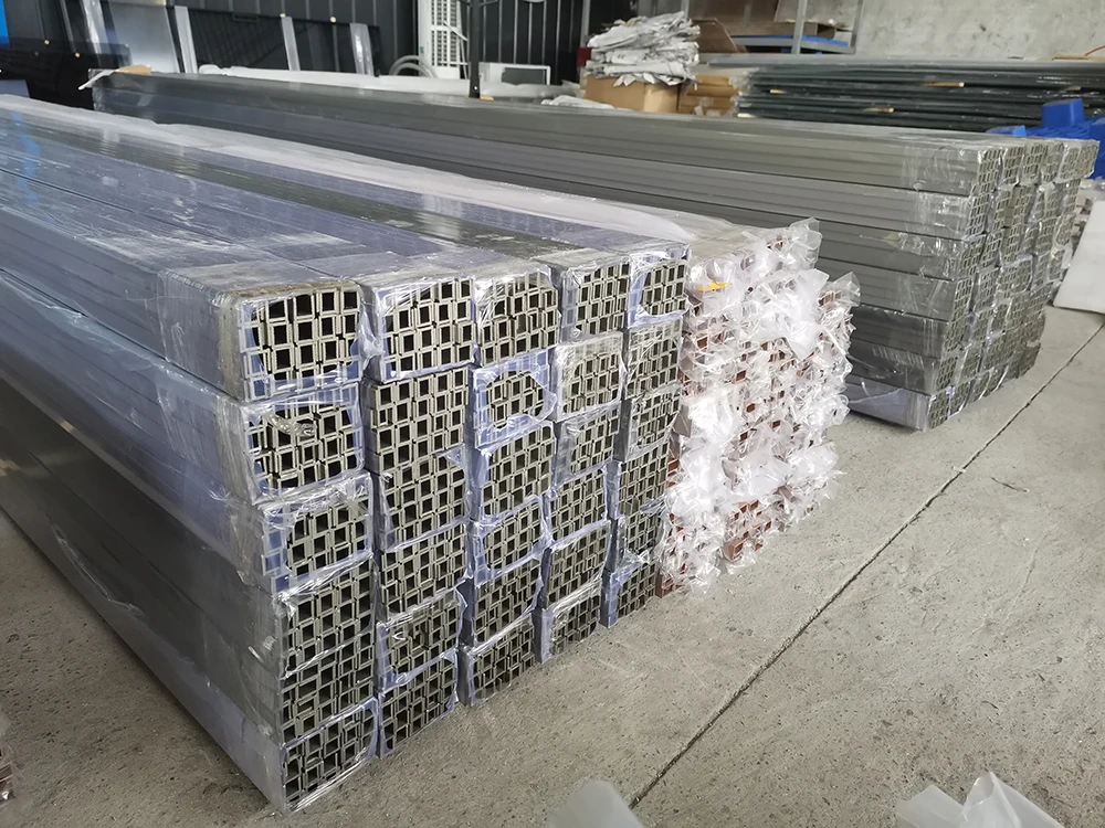 XPY customization color surface thickness led extrusion aluminum steel  window profile window part OEM