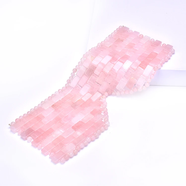 Hot Sale Anti Aging Wrinkle Eye Mask for Beauty with Soothe Eye Fatigue idea-yard Rose Quartz Eyemask