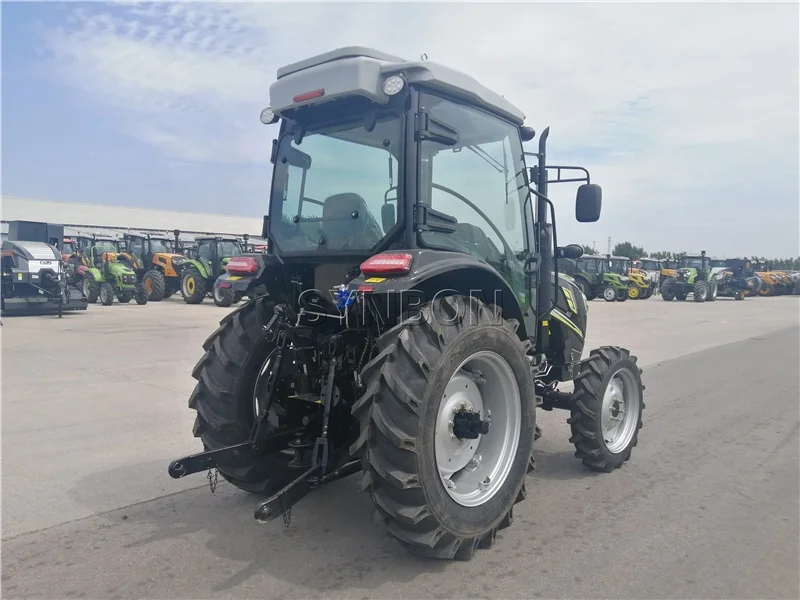 High Quality Newest 4*4 Multifunctional Small Mini Farm Tractor Powerful Diesel Engine PTO Farming Tractors for Sale
