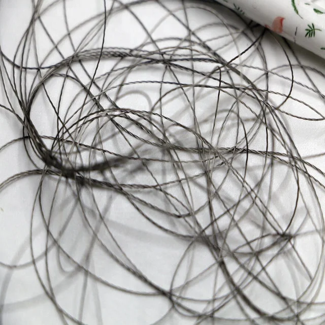 Fire Resistant Of Silver Dress Esd Conductive Sew Thread 316l Conductive Sewing Thread