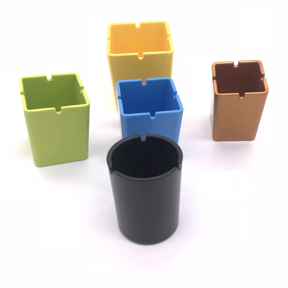 Hot selling melamine plastic brand logo car cigar ashtray