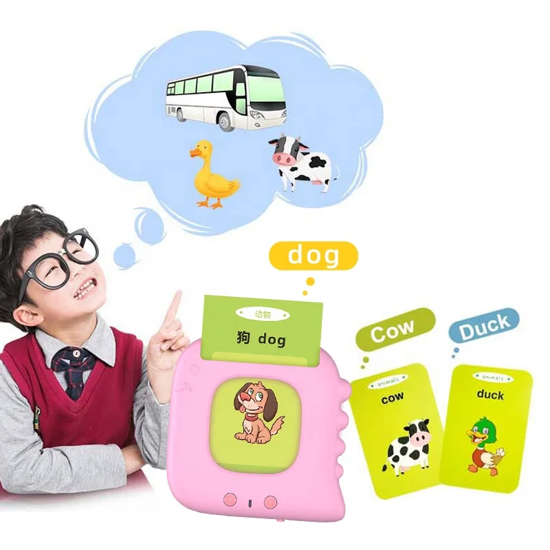 Обучающие игрушки для От 2 до 6 лет 112 Talking Baby флэш-карты обучение английскому языку слово Машина подарок ребенка