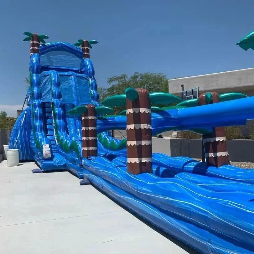 Fiesta breeze water slides commercial grade inflatable water slide for kids adults