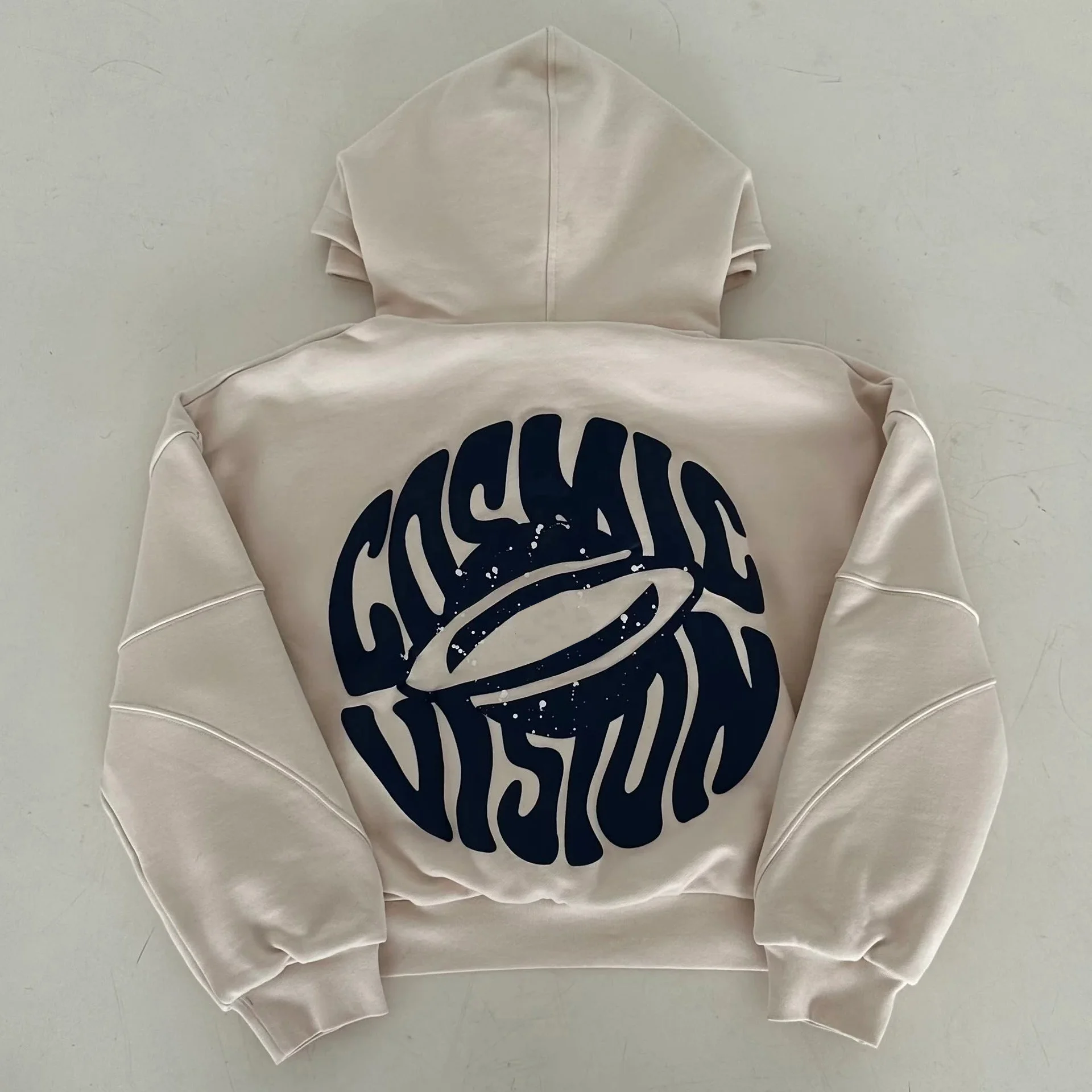 Custom Manufacturer Cotton Thick Women 500 Gsm 3D 500Gsm Puff Print Hoodie