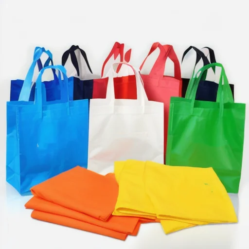 recycled non-woven environmental bags non-woven multi-layered pe bags for cotton packaging wholesale non-woven bag