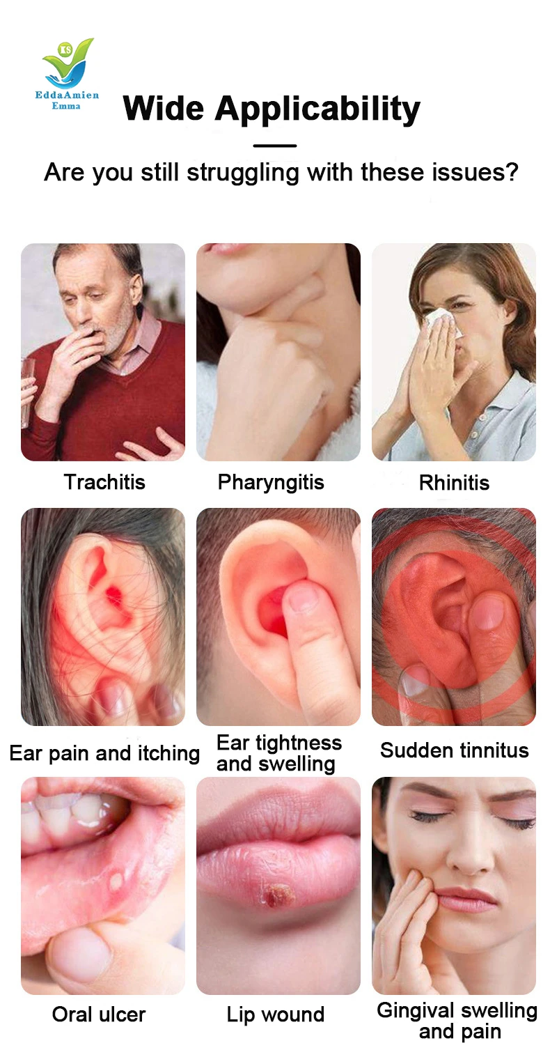 New Red light therapy pen 660nm 850nm infrared red light therapy for oral cavity labial herpes repair at home