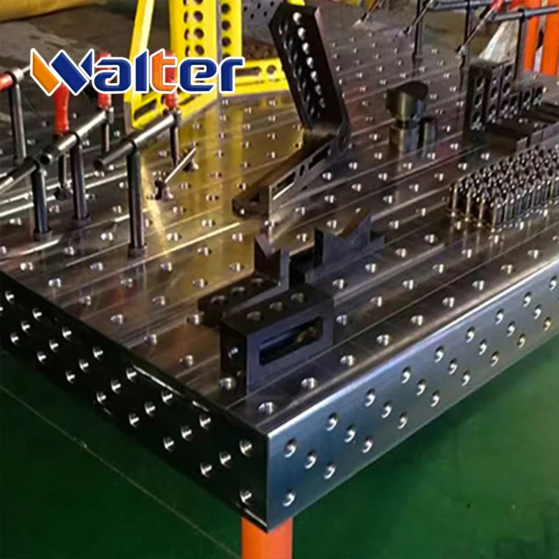 3D welding table with fixture jigs stops supports accessories ISO CE OEM 3D welding table