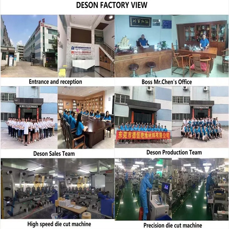 Deson Free Samples EMI Shielding Gasket C D E Shape Electrically Conductive Foam