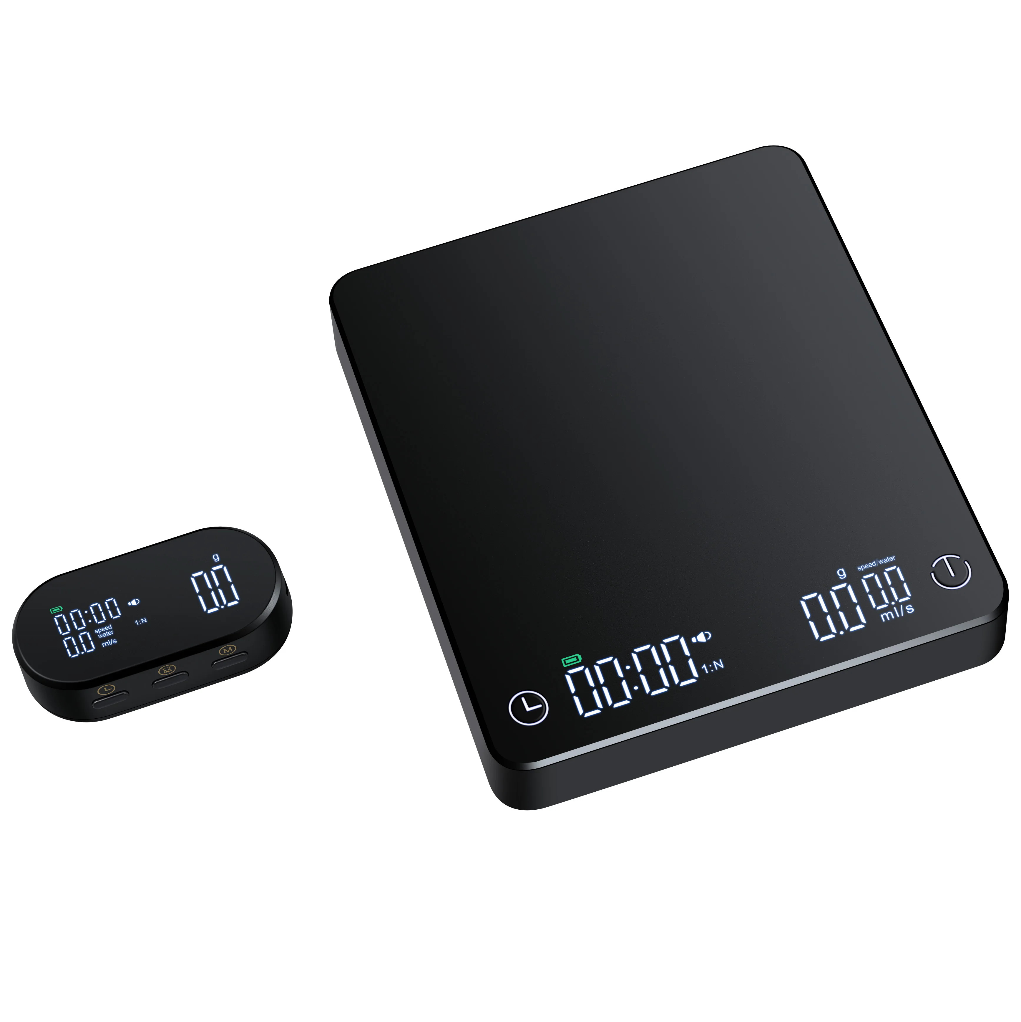 Hot Selling Digital Smart Scale 5kg 0.1g Black Platform Bluetooth Scale 1kg 3kg 0.1 Pour-Over Coffee Scale