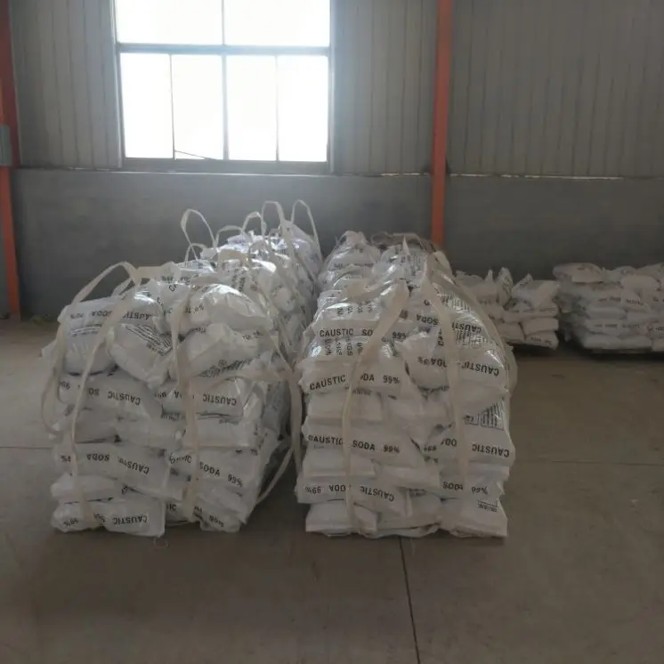 Professional Manufacturers Wholesale NaOH Industrial Grade 99% Solid Soda Flake Soda Ash