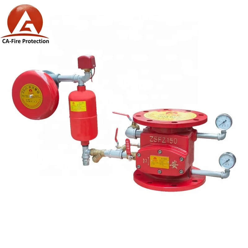 CA Red Various Size Alarm Check Valve Wet Alarm Valve