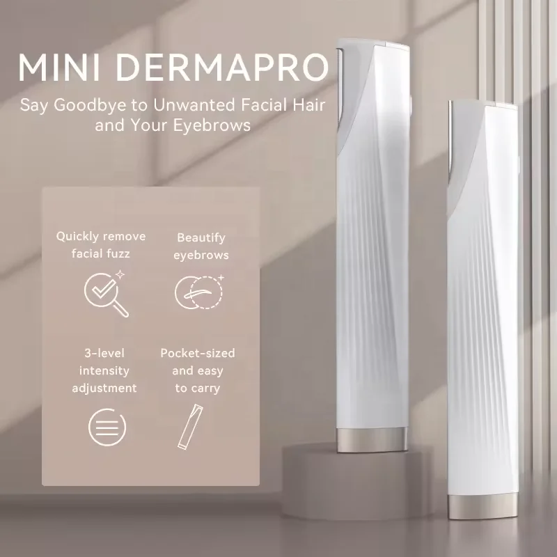 Professional Type-C Charging Dermaplaning Machine Women Electric Face Dead Skin Remover Beauty Device Eyebrow Trimming Tools