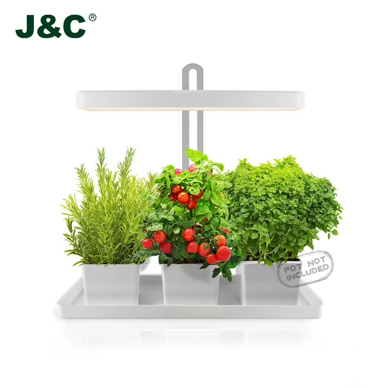 2022 indoor herb garden starter home garden system hydroponic growing led for thyme mint tomato lettuce