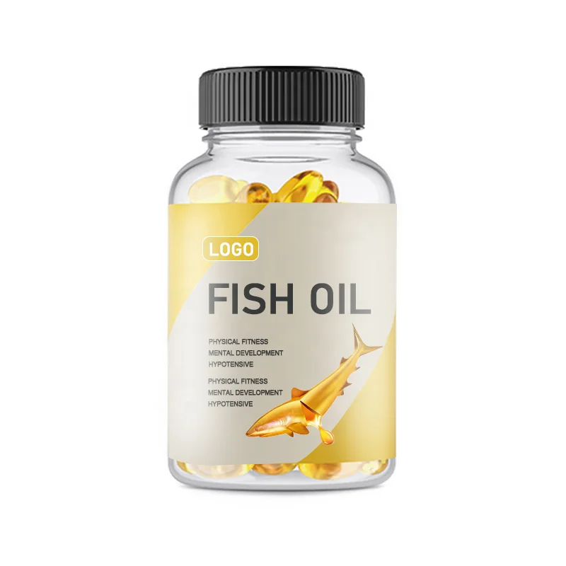 Best Quality Liquid Burpless Effect Halal Crude Fish Oil Deep Sea Bulk Refined Omega 3 Fish Oil Extraction