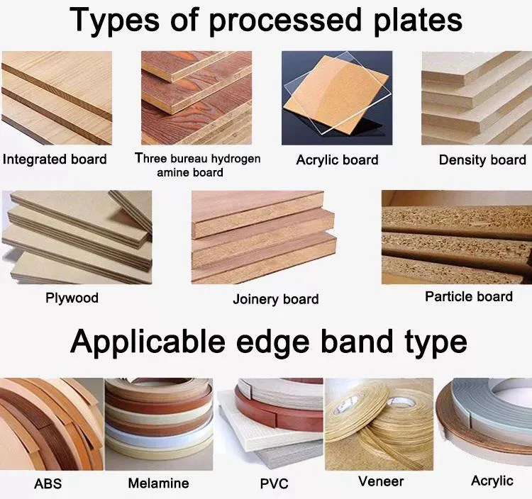 special-shaped wood straight curve  edge bander banding machine