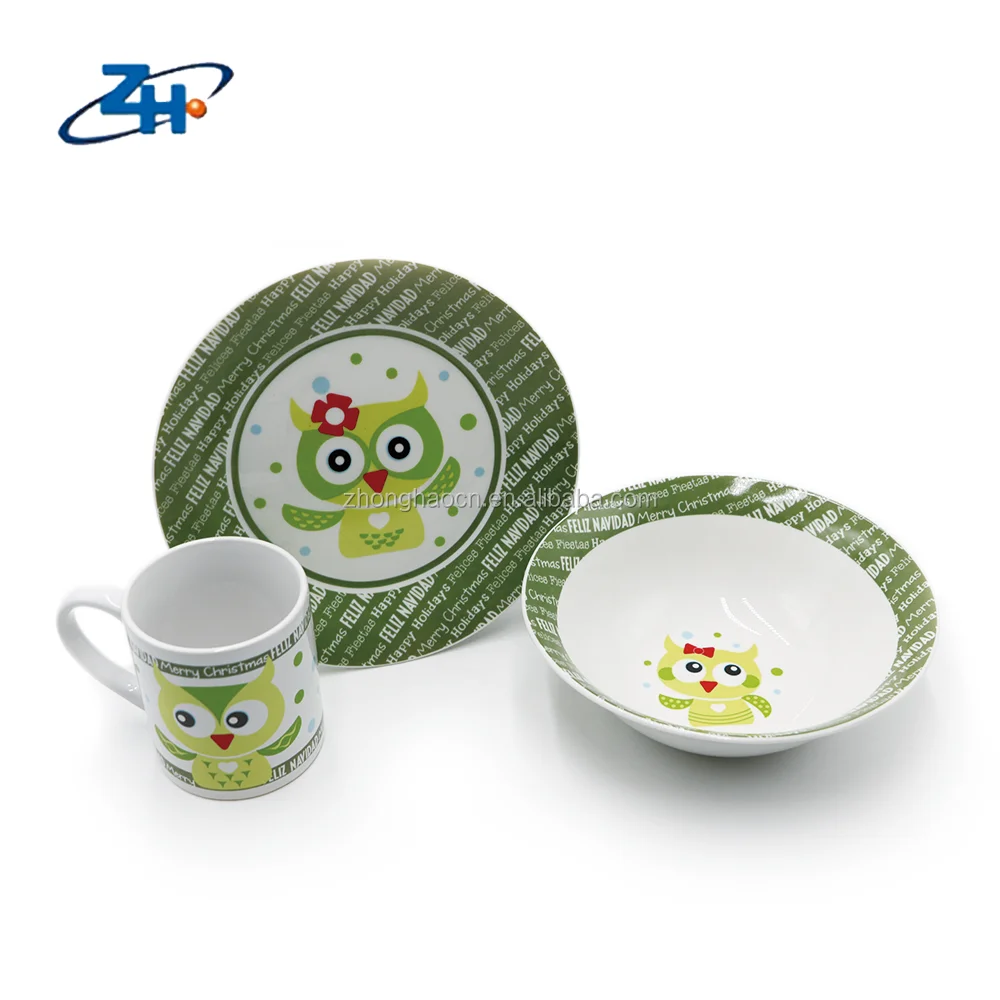 Purple Ceramic Porcelain Dishes Plates Dinner Set Dinnerware Purple Camping Custom White Tableware Country for Hotel Restaurant