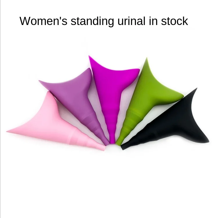 Lets You Pee Standing Up Lightweight Silicone Portable Urinal Funnel for Women