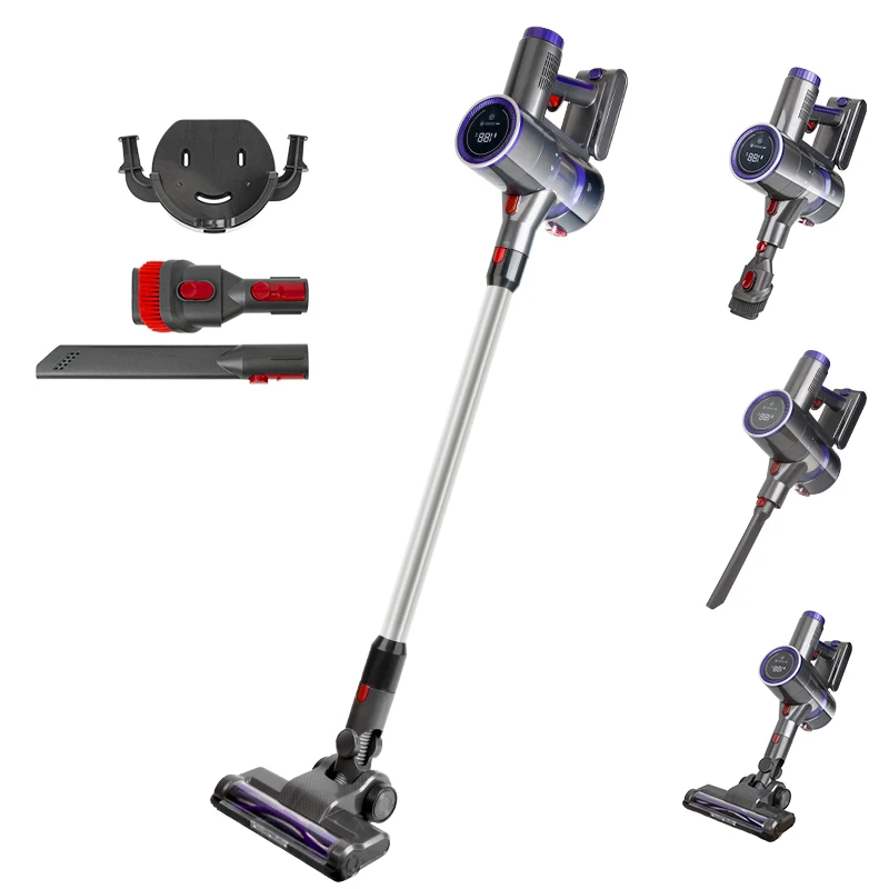 New Arrival E23s DC/BLDC Cordless Rechargeable Vacuum Cleaner Stick Type Handheld Vacuum Cleaner
