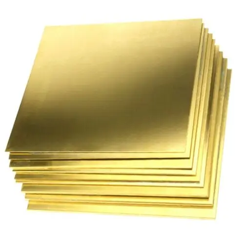 JIS ASTM DIN 500mm 1000mm C10100 C10200 High Quality Customized Cu Pure Copper Sheet Standard Brass Plate