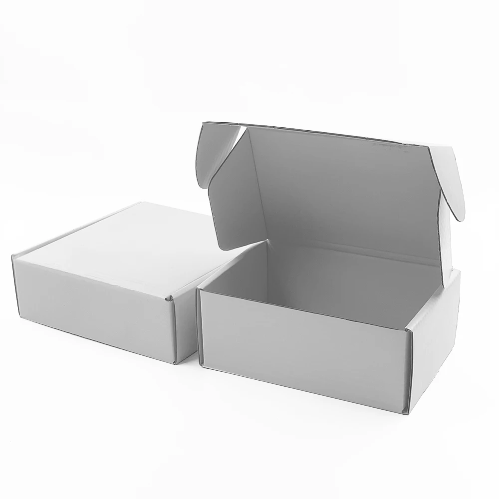 hot sale wholesale price packaging shipping supplies boxes white corrugated mailer box candle box packaging for shipping
