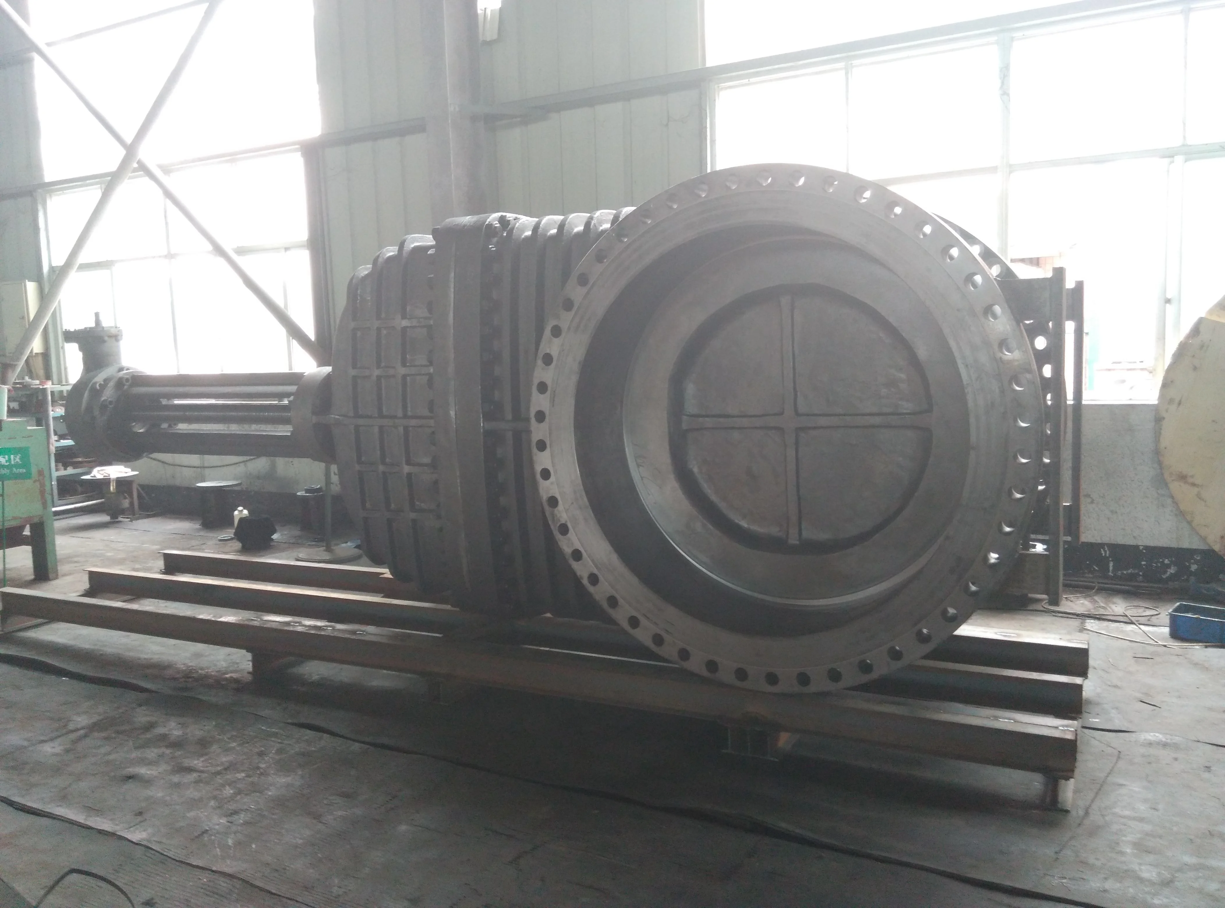  API 600 углеродистая сталь A216 WCB задвижка клапан класса 150 фланец B16.47 ручное
