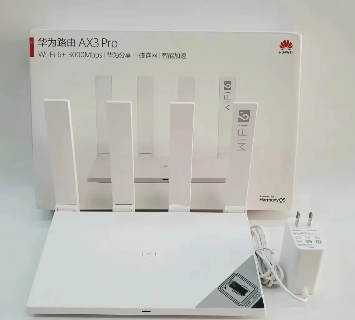 Wholesale 3000Mbps Used Router WiFi Home Router AX3 Pro for Huawei quad-core dual-core WiFi 6+ dual-band rate wireless Antennas