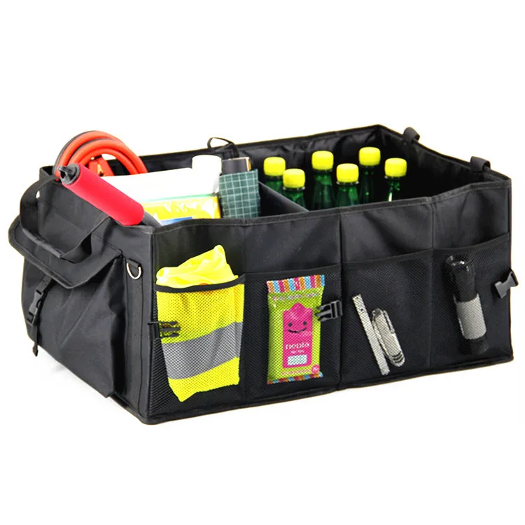 Wholesale Multipurpose Waterproof Heavy Duty Foldable Cargo Storage Container Car Trunk Organizer