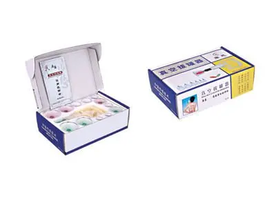 Traditional Health Care Cupping Sets Professional Chinese 12 Pieces Transparent 6 Magnetic Needles Chinese Medicine Apparatus