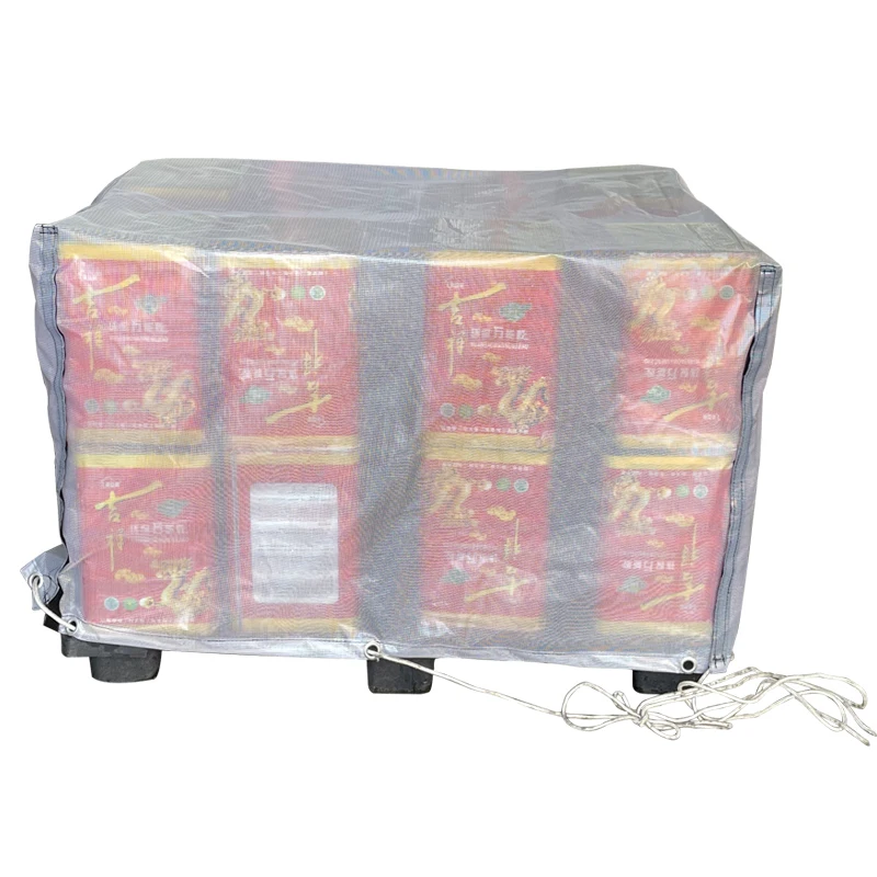 Transparent pallet wrap cover Top pallet cover 1200x1000 Waterproof