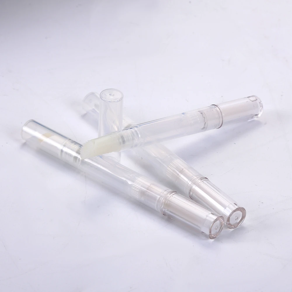 2ml Cuticle Nutrition Oil Empty Package Cosmetic Twist Pen with brush Lip gloss pen