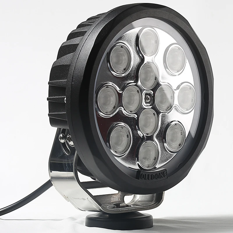 oledone 12v 24v led work light 120W round DRL driving light