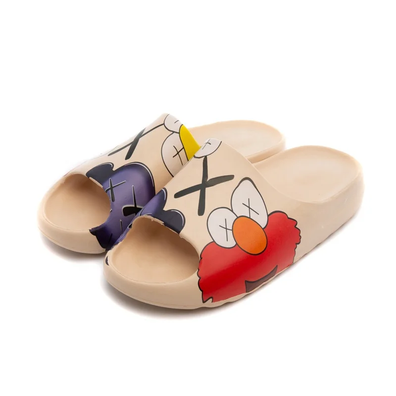 2022 Custom Brand Logo Print New Summer Yezzy Sendals Sandales Original Men Sand Kids Yeezy Foam Runner Slide Sandals